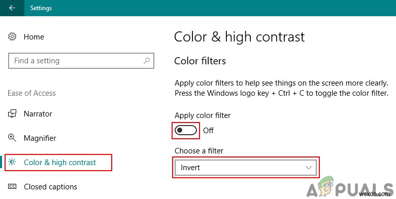 Windows 10에서 화면 색상 반전하기: 색상 필터와 돋보기 앱 완벽 가이드
