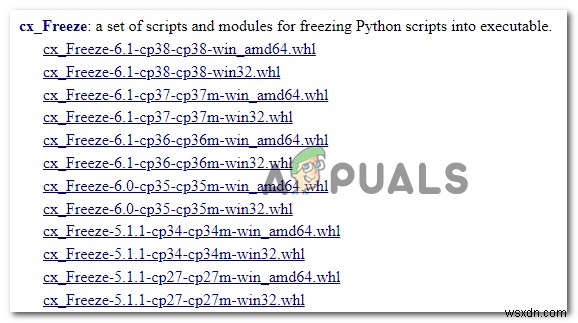 메인 스크립트에서 발생하는 CX_Freeze Python 오류 해결 방법