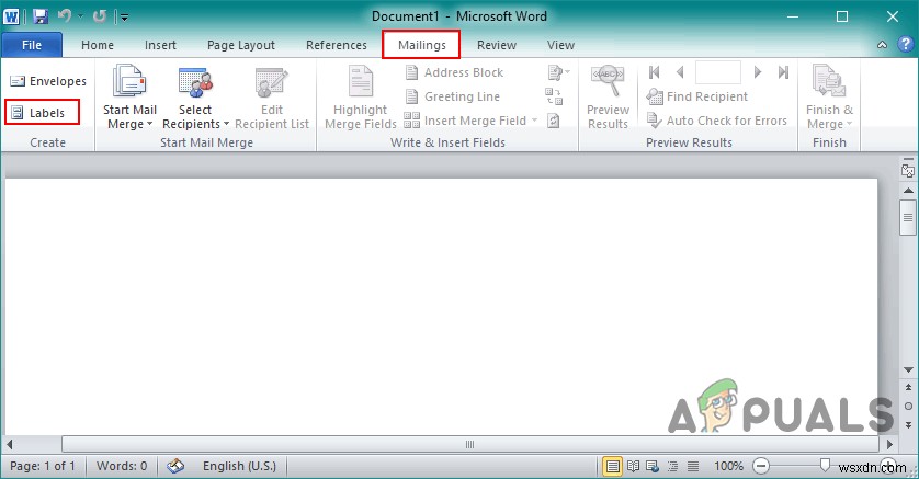 마이크로소프트 워드(Microsoft Word)로 라벨 만들고 인쇄하는 방법 총정리