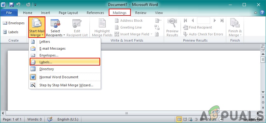 마이크로소프트 워드(Microsoft Word)로 라벨 만들고 인쇄하는 방법 총정리