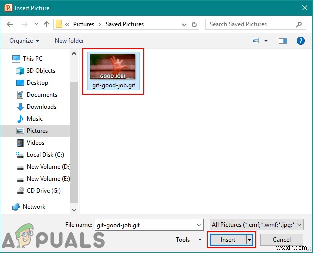 파워포인트(PowerPoint)에 애니메이션 GIF 삽입하는 방법