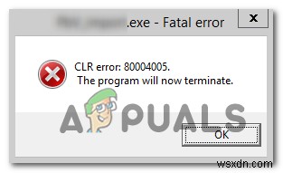 Windows 10에서 CLR 오류 80004005 해결하는 방법 총정리