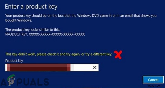 해결 방법: Windows Server에서 새 제품 키가 승인되지 않는 문제