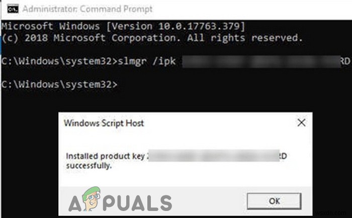 해결 방법: Windows Server에서 새 제품 키가 승인되지 않는 문제