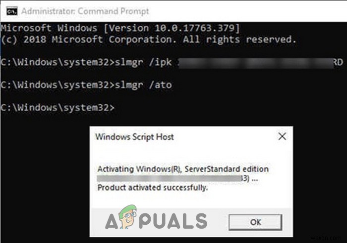 해결 방법: Windows Server에서 새 제품 키가 승인되지 않는 문제