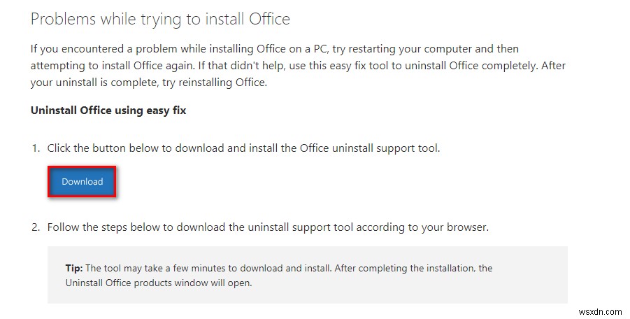 Microsoft Office 오류 코드 0x4004f00d 설치 원본에 대한 액세스 거부 완벽 해결 가이드