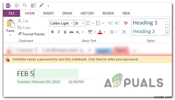 OneNote 이 전자 필기장을 동기화하려면 암호가 필요합니다 오류 완벽 해결 가이드