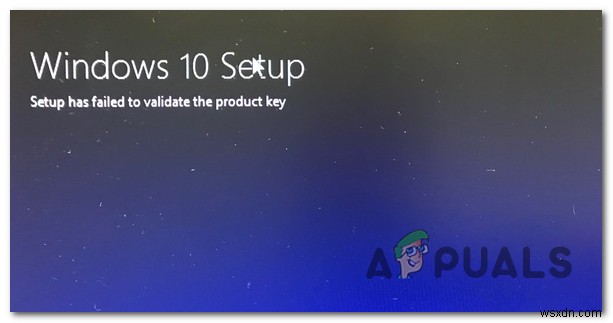 Windows 10 업그레이드 시  설치 프로그램이 제품 키의 유효성을 검사하지 못했습니다  오류 해결 방법