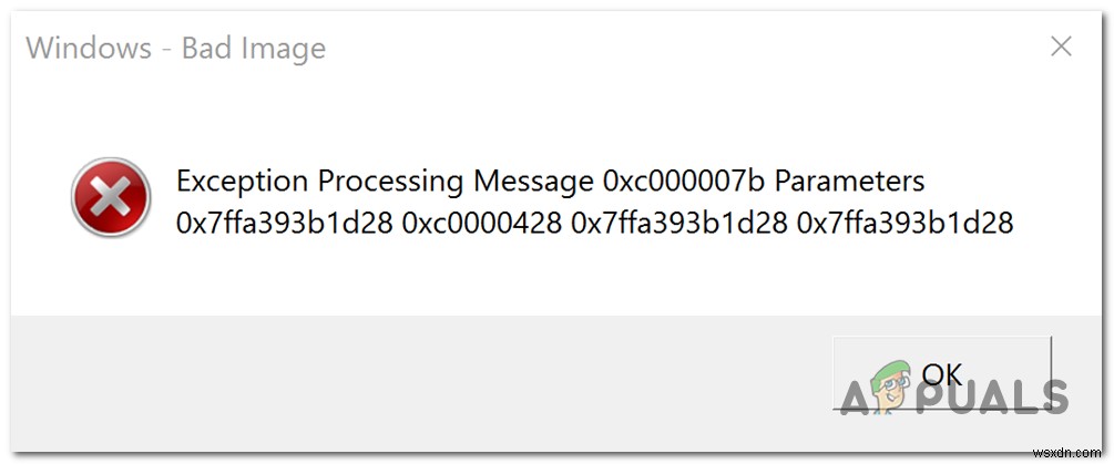 윈도우 시작 시 예외 처리 메시지 0xc000007b 매개변수 오류 완벽 해결 가이드