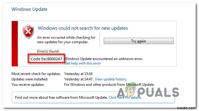 Windows 업데이트 오류 0xc8000247 완벽 해결 가이드