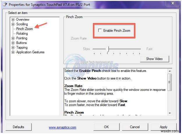 Windows 10에서 마우스 휠이 스크롤 대신 화면을 확대·축소할 때 해결하는 방법