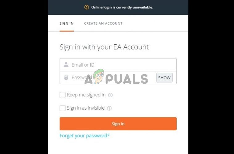 Windows에서  Origin 온라인 로그인을 현재 사용할 수 없음  오류 해결하는 방법