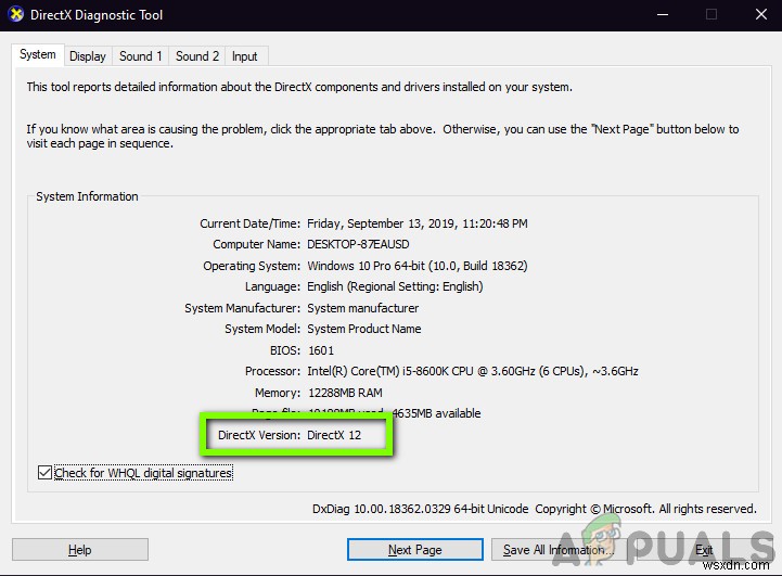 Windows에서 DirectX에 복구할 수 없는 오류가 발생했습니다 문제 해결 방법 총정리
