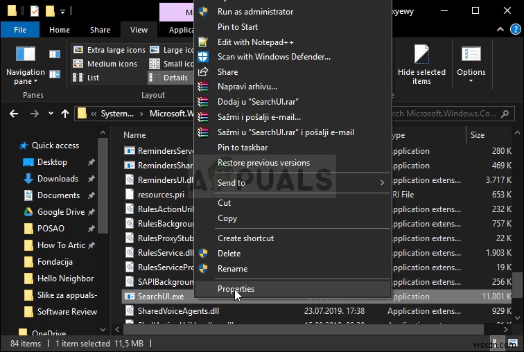 Windows 10에서 Cortana의 과도한 메모리 사용 문제 해결 방법