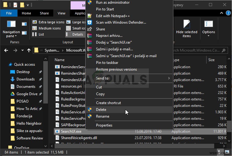 Windows 10에서 Cortana의 과도한 메모리 사용 문제 해결 방법