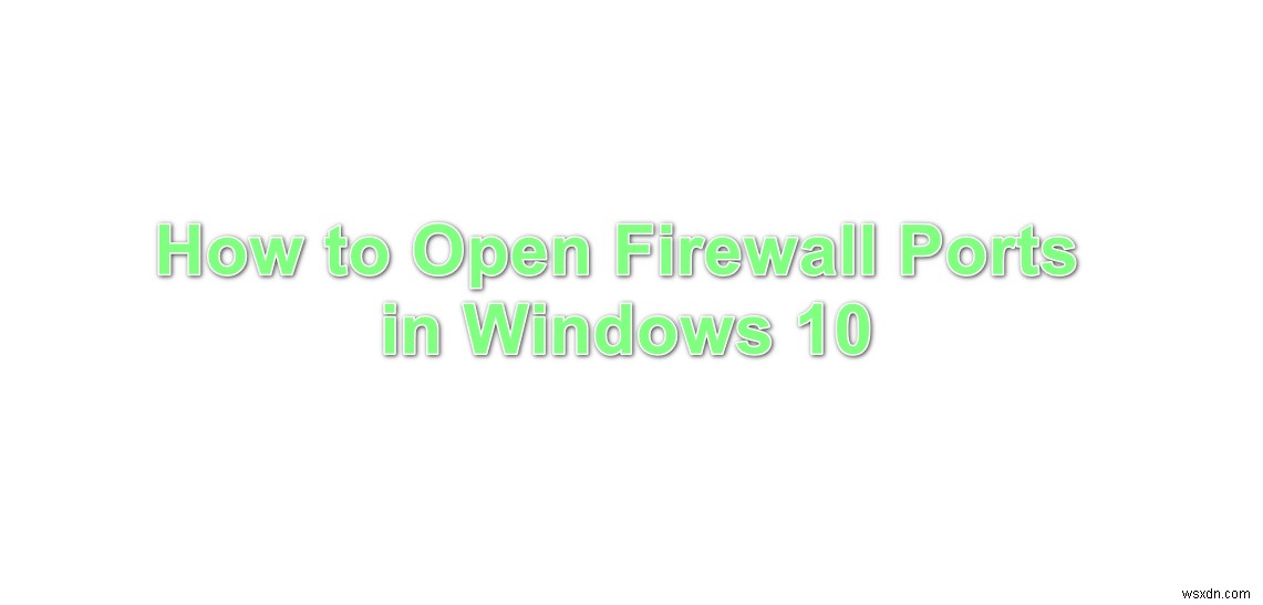 Windows 10 방화벽 포트 열기 방법 – 단계별 완벽 가이드