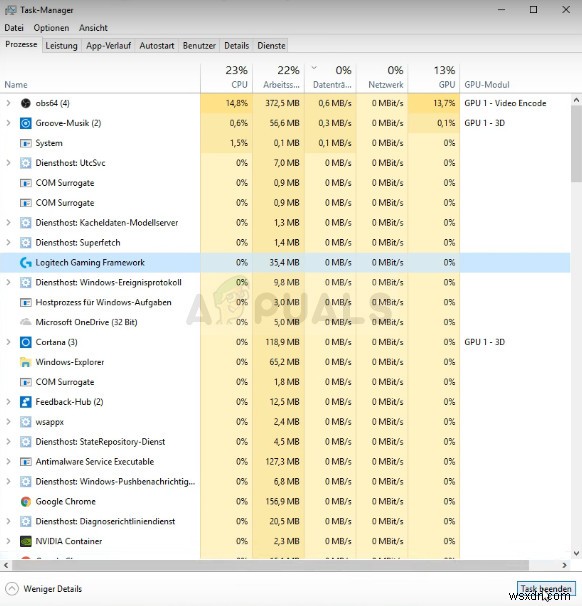 Windows에서 로지텍 게임 소프트웨어가 열리지 않을 때 해결하는 4가지 방법