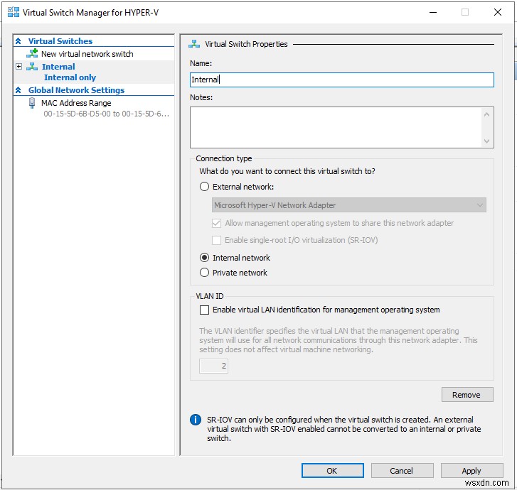 Hyper-V 2019 Core Server에서 첫 번째 가상 머신 만들기: 가상 스위치부터 Windows 10 설치까지
