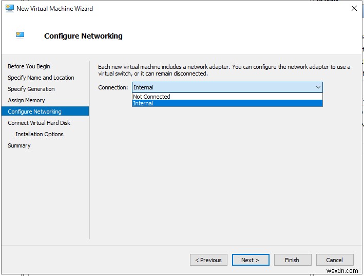 Hyper-V 2019 Core Server에서 첫 번째 가상 머신 만들기: 가상 스위치부터 Windows 10 설치까지