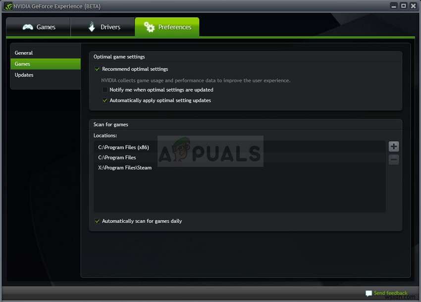 Windows에서 GeForce Experience  스캔 실패  오류 해결하는 4가지 방법
