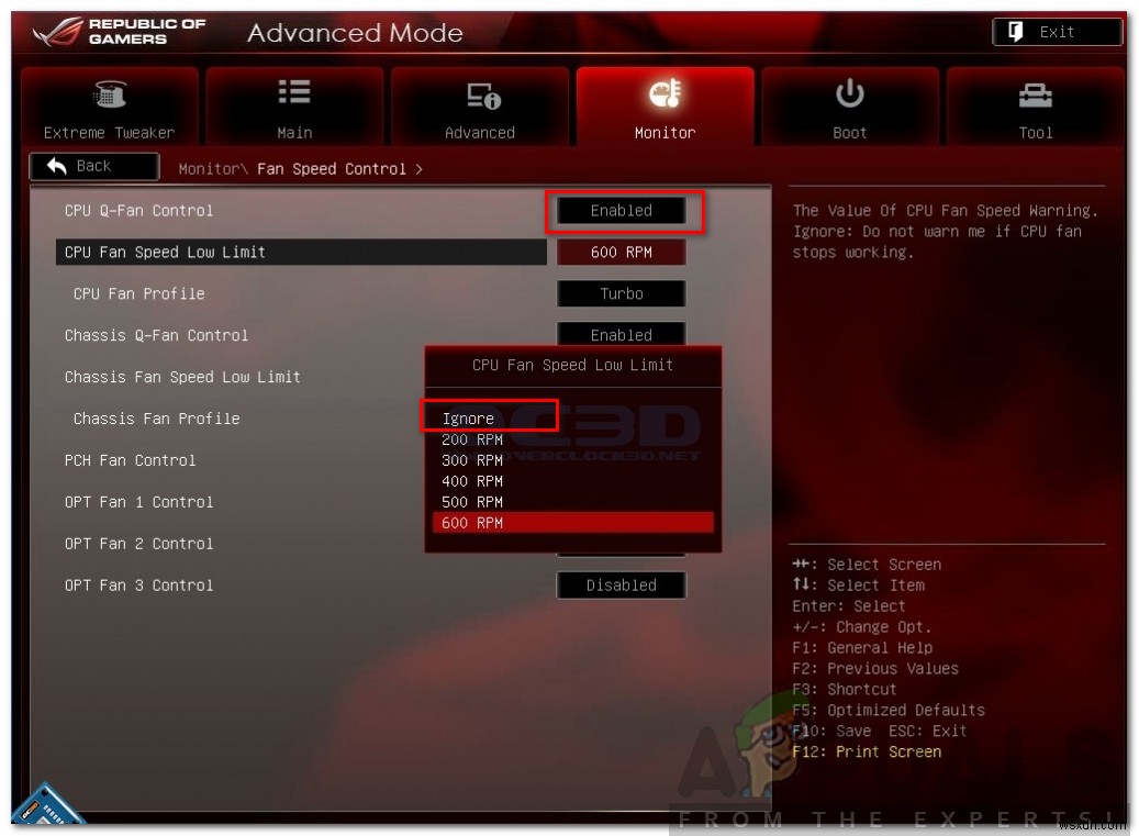 BIOS에서 CPU 팬 오류(CPU Fan Error) 해결하는 방법