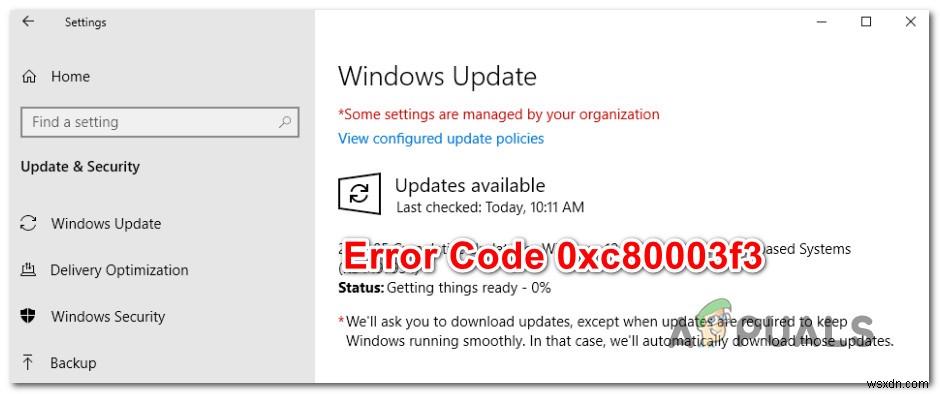 Windows 업데이트 오류 0xc80003f3 해결 방법 총정리