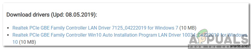 Realtek PCIe GBE 패밀리 컨트롤러가 최대 속도로 작동하지 않을 때 해결하는 방법