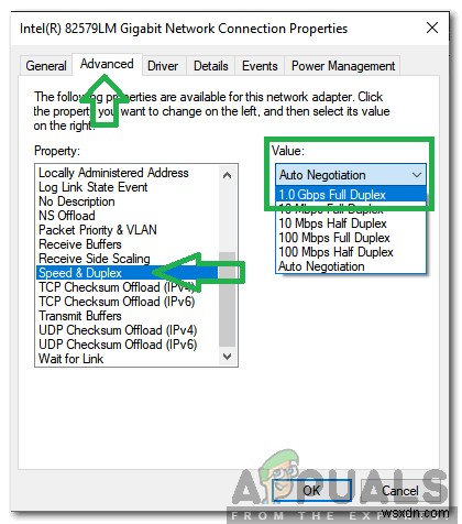 Realtek PCIe GBE 패밀리 컨트롤러가 최대 속도로 작동하지 않을 때 해결하는 방법