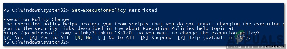 PowerShell  이 시스템에서 스크립트 실행이 비활성화되었습니다  오류 해결 방법
