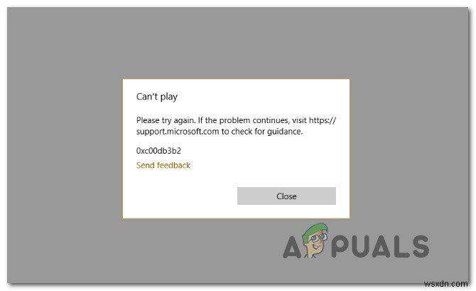 Windows 10 오류 코드 0xc00db3b2 해결 방법 총정리
