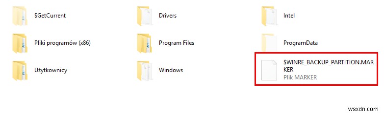 $WINRE_BACKUP_PARTITION.MARKER 파일이란? 삭제해도 안전할까?