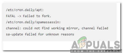 Windows 10에서 WSL 우분투  Failed to Fork(분기 실패)  오류를 해결하는 방법