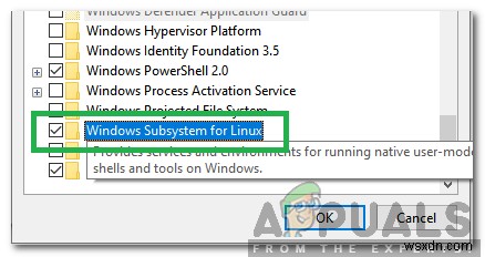 Ubuntu에서  WSL 선택적 구성 요소가 활성화되지 않았습니다  오류 발생 시 해결 방법
