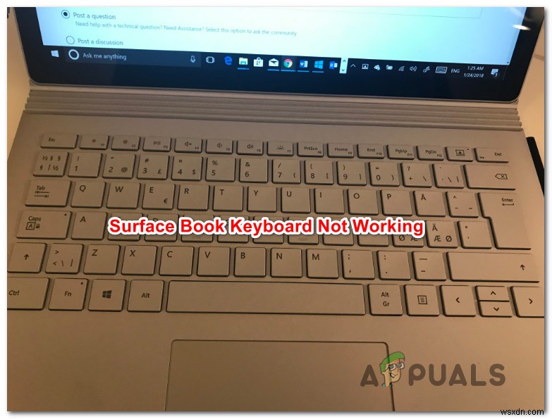 서피스 북(Surface Book) 키보드가 갑자기 작동하지 않을 때? 원인과 해결 방법 총정리