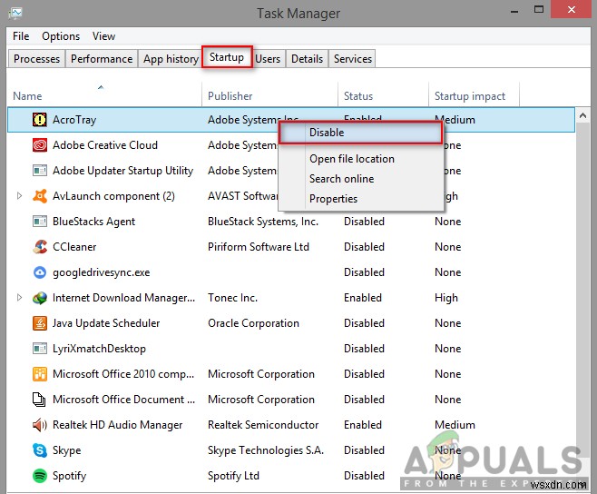 PC 시작 시 Adobe AcroTray.exe 자동 실행 비활성화하는 3가지 방법