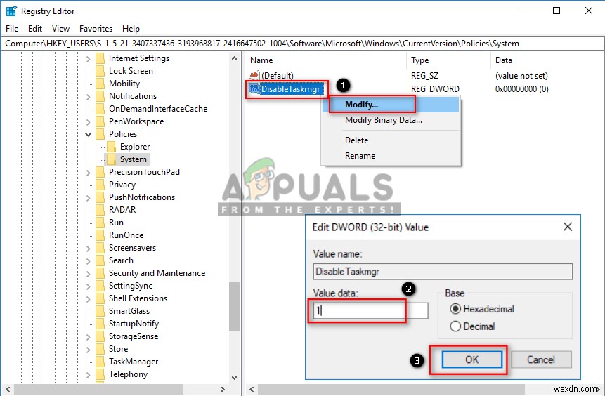 Windows 표준 사용자 계정에서 작업 관리자 비활성화하는 방법