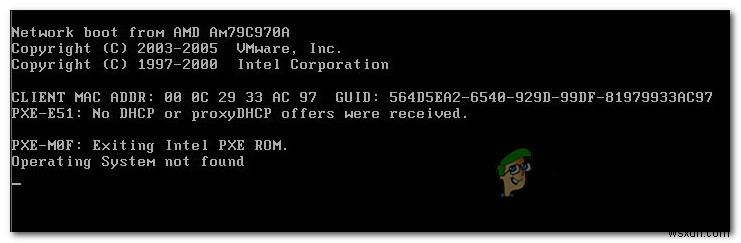 VMware  운영 체제를 찾을 수 없음  오류 해결 방법