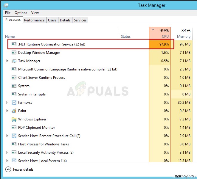 수정: .NET 런타임 최적화 서비스(mscorsvw.exe)의 높은 CPU 사용량 문제 해결 방법