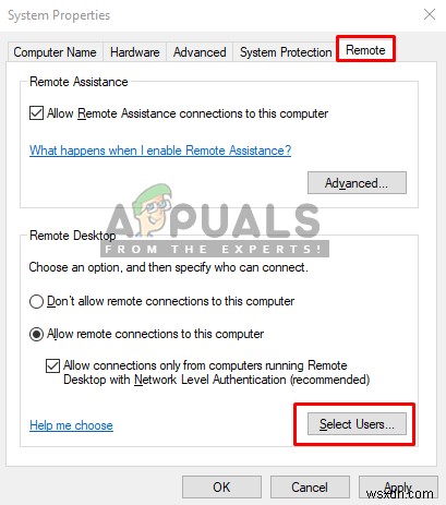 Windows 7 및 10에서 표준 사용자에게 RDP/원격 액세스를 허용하는 방법