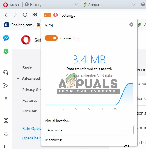 Opera VPN이 작동하지 않을 때? 원인 분석과 7가지 해결 방법