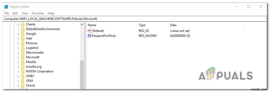  비즈니스용 Windows Hello 프로비저닝이 시작되지 않음  오류 해결 방법