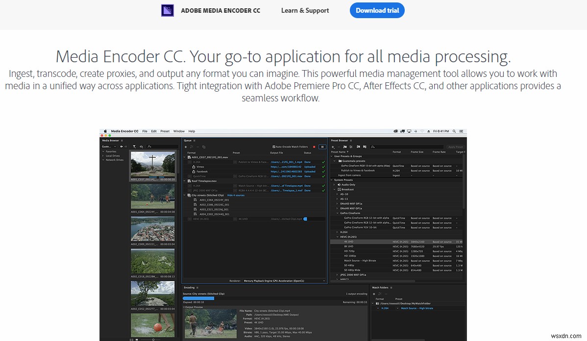 Adobe Media Encoder가 설치되지 않았습니다 오류 해결 방법