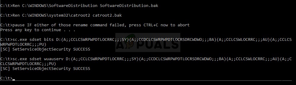 수정: Windows 업데이트 구성 요소를 복구해야 합니다 오류 해결 방법