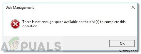 해결 방법: Windows 10에서 이 작업을 완료하기 위한 디스크 공간이 충분하지 않습니다 오류