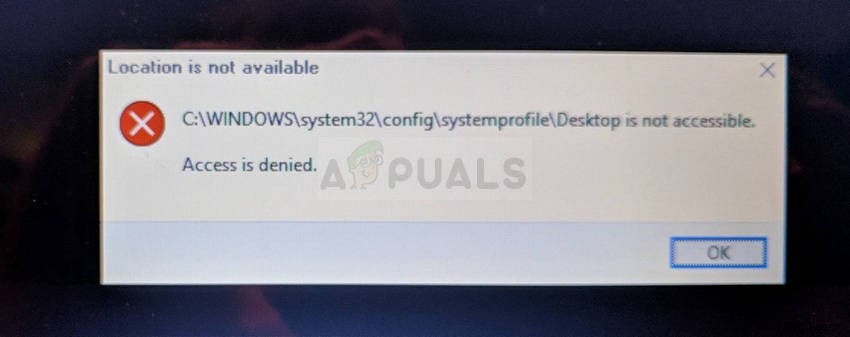 Windows 데스크톱에 액세스할 수 없음(액세스가 거부되었습니다) 오류 해결 방법