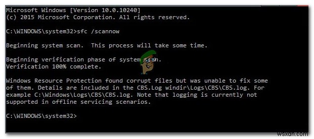 Windows 리소스 보호에서 손상된 파일을 찾았지만 복구하지 못했습니다 오류 해결 방법