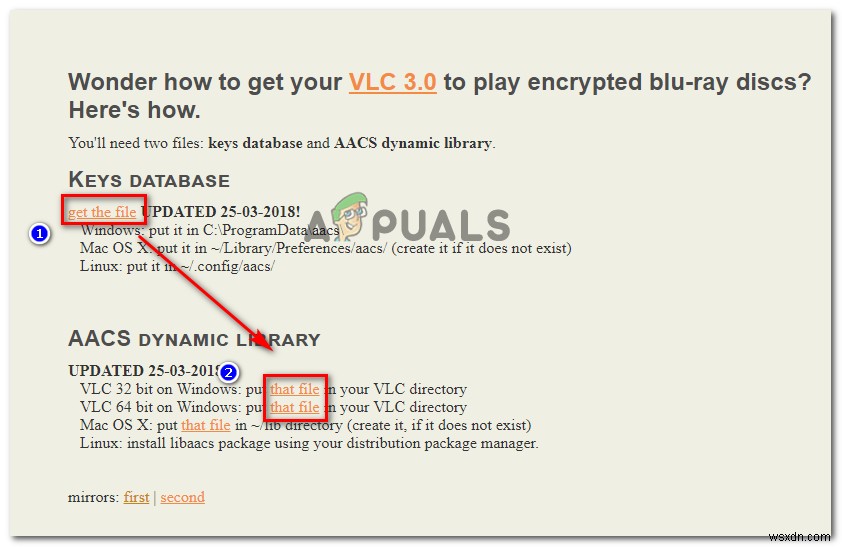 VLC 이 Blu-ray 디스크에는 AACS 디코딩을 위한 라이브러리가 필요합니다 오류 해결 방법