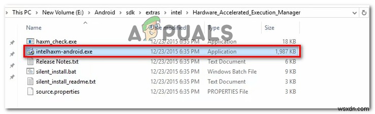 Android Studio x86 에뮬레이션에 현재 하드웨어 가속이 필요합니다 오류 해결 방법