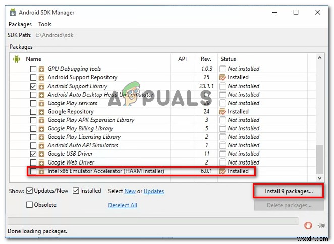 Android Studio x86 에뮬레이션에 현재 하드웨어 가속이 필요합니다 오류 해결 방법