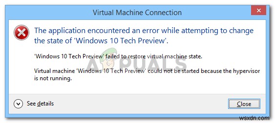 해결 방법: Windows 10에서 하이퍼바이저가 실행되지 않음 오류 고치기
